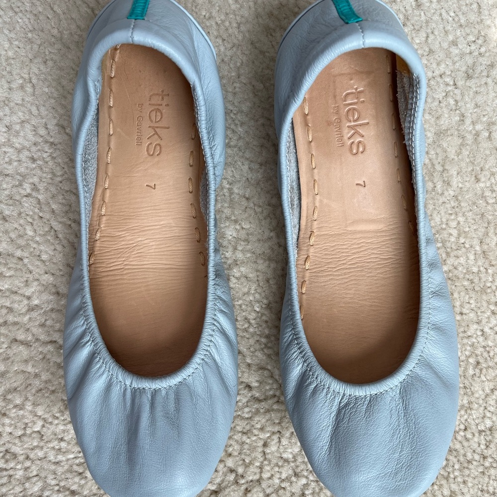 Tieks leather ballet flats